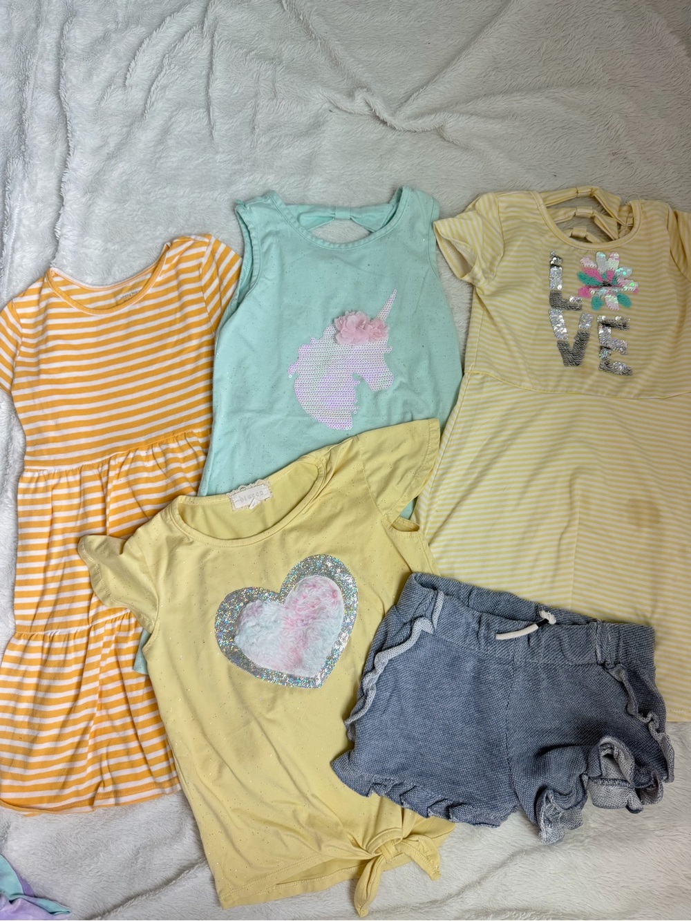 Btween Girls Dress Top Bundle Lot Size 6-7